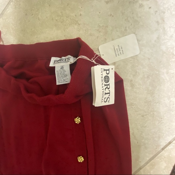 Ports International Wool Pencil Skirt - Picture 2 of 3